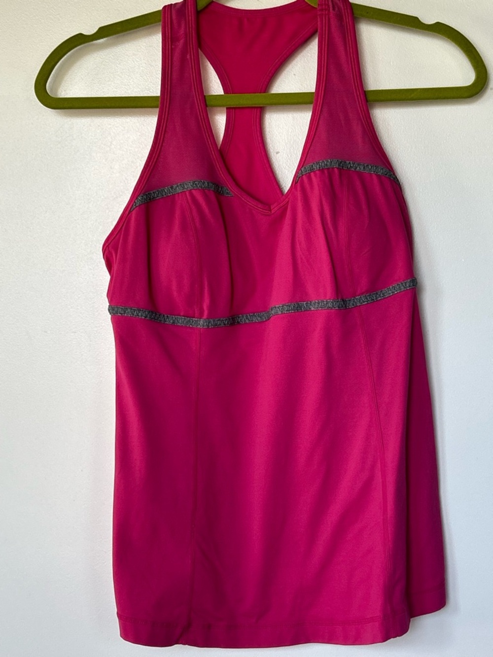lululemon athletica Magenta Racer Back Tank Top